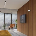 Lampa ścienna YOLI 1 czarna kinkiet SL.1461 SOLLUX LIGHTING