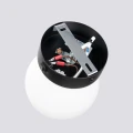 Lampa ścienna YOLI 1 czarna kinkiet SL.1461 SOLLUX LIGHTING