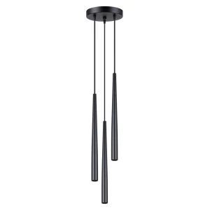 Lampa wisząca BLISS 3P czarna zwis SL.1463 SOLLUX LIGHTING