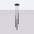 Lampa wisząca BLISS 3P czarna zwis SL.1463 SOLLUX LIGHTING