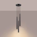 Lampa wisząca BLISS 3P czarna zwis SL.1463 SOLLUX LIGHTING