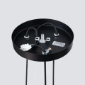 Lampa wisząca BLISS 3P czarna zwis SL.1463 SOLLUX LIGHTING