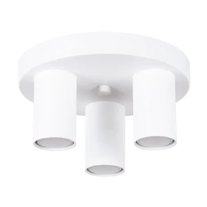 Lampa sufitowa LAGOS 3P biała plafon SL.1464 SOLLUX LIGHTING
