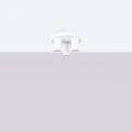 Lampa sufitowa LAGOS 3P biała plafon SL.1464 SOLLUX LIGHTING