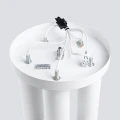 Lampa sufitowa LAGOS 5P biała plafon SL.1465 SOLLUX LIGHTING