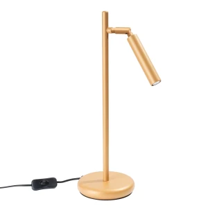 Lampa biurkowa PASTELO złota lampka biurkowa SL.1470 SOLLUX LIGHTING