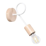 Lampa ścienna EMBER biała kinkiet SL.1473 SOLLUX LIGHTING