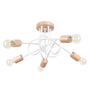 Lampa wisząca EMBER 5 biała żyrandol SL.1475 SOLLUX LIGHTING