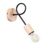 Lampa ścienna EMBER czarna kinkiet SL.1476 SOLLUX LIGHTING