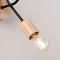 Lampa ścienna EMBER czarna kinkiet SL.1476 SOLLUX LIGHTING