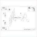 Lampa ścienna EMBER czarna kinkiet SL.1476 SOLLUX LIGHTING