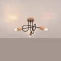 Lampa wisząca EMBER 3 czarna żyrandol SL.1477 SOLLUX LIGHTING