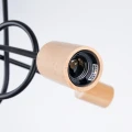 Lampa wisząca EMBER 3 czarna żyrandol SL.1477 SOLLUX LIGHTING