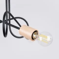 Lampa wisząca EMBER 3 czarna żyrandol SL.1477 SOLLUX LIGHTING