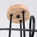 Lampa wisząca EMBER 3 czarna żyrandol SL.1477 SOLLUX LIGHTING