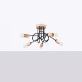 Lampa wisząca EMBER 5 czarna żyrandol SL.1478 SOLLUX LIGHTING