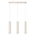 Lampa wisząca LAGOS 3L beżowa zwis SL.1481 SOLLUX LIGHTING