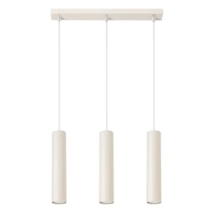 Lampa wisząca LAGOS 3L beżowa zwis SL.1481 SOLLUX LIGHTING
