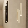 Lampa wisząca LAGOS 3L beżowa zwis SL.1481 SOLLUX LIGHTING