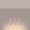 Lampa wisząca LAGOS 3L beżowa zwis SL.1481 SOLLUX LIGHTING