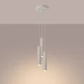 Lampa wisząca LAGOS 3P beżowa zwis SL.1482 SOLLUX LIGHTING