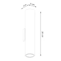 Lampa ścienna LAGOS 2 beżowa kinkiet SL.1483 SOLLUX LIGHTING