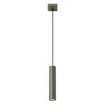 Lampa wisząca LAGOS 1 zielona oliwka zwis SL.1484 SOLLUX LIGHTING