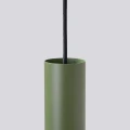 Lampa wisząca LAGOS 1 zielona oliwka zwis SL.1484 SOLLUX LIGHTING