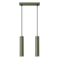 Lampa wisząca LAGOS 2 zielona oliwka zwis SL.1485 SOLLUX LIGHTING