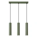 Lampa wisząca LAGOS 3L zielona oliwka zwis SL.1486 SOLLUX LIGHTING