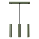 Lampa wisząca LAGOS 3L zielona oliwka zwis SL.1486 SOLLUX LIGHTING