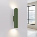 Lampa ścienna LAGOS 2 zielony oliwkowy kinkiet SL.1488 SOLLUX LIGHTING