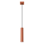 Lampa wisząca LAGOS 1 ochra czerwona zwis SL.1489 SOLLUX LIGHTING