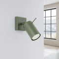 Lampa ścienna RING zielony oliwkowy kinkiet SL.1500 SOLLUX LIGHTING