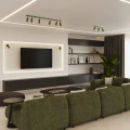 Lampa sufitowa RING 2 zielony oliwkowy plafon SL.1501 SOLLUX LIGHTING