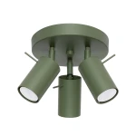 Lampa sufitowa RING 3P zielony oliwkowy plafon SL.1503 SOLLUX LIGHTING