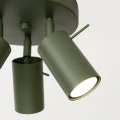 Lampa sufitowa RING 3P zielony oliwkowy plafon SL.1503 SOLLUX LIGHTING