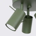 Lampa sufitowa RING 3P zielony oliwkowy plafon SL.1503 SOLLUX LIGHTING