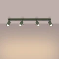 Lampa sufitowa RING 4L zielony oliwkowy plafon SL.1504 SOLLUX LIGHTING