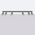Lampa sufitowa RING 6L zielony oliwkowy plafon SL.1505 SOLLUX LIGHTING