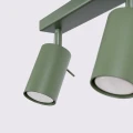 Lampa sufitowa RING 6L zielony oliwkowy plafon SL.1505 SOLLUX LIGHTING