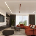 Lampa ścienna RING ochra czerwona kinkiet SL.1506 SOLLUX LIGHTING