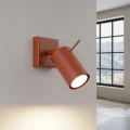 Lampa ścienna RING ochra czerwona kinkiet SL.1506 SOLLUX LIGHTING