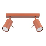 Lampa sufitowa RING 2 ochra czerwona plafon SL.1507 SOLLUX LIGHTING