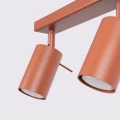 Lampa sufitowa RING 2 ochra czerwona plafon SL.1507 SOLLUX LIGHTING