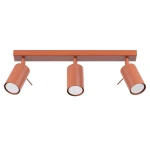Lampa sufitowa RING 3L ochra czerwona plafon SL.1508 SOLLUX LIGHTING