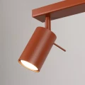 Lampa sufitowa RING 3L ochra czerwona plafon SL.1508 SOLLUX LIGHTING