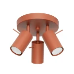 Lampa sufitowa RING 3P ochra czerwona plafon SL.1509 SOLLUX LIGHTING