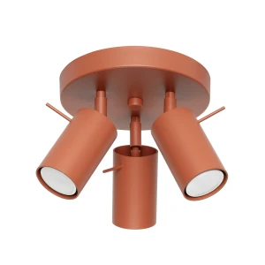 Lampa sufitowa RING 3P ochra czerwona plafon SL.1509 SOLLUX LIGHTING