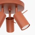 Lampa sufitowa RING 3P ochra czerwona plafon SL.1509 SOLLUX LIGHTING